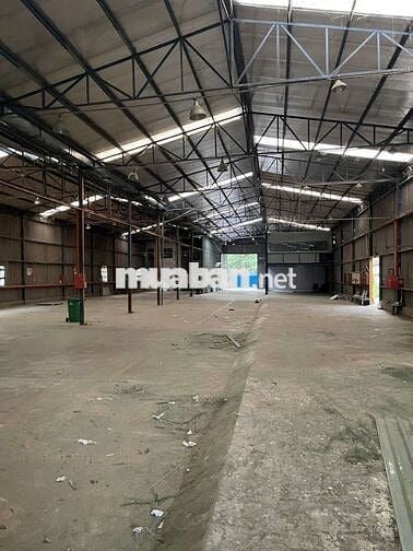 Xưởng cho thuê Đông Thạnh Hóc Môn DT 2000m giá 80tr có pccc