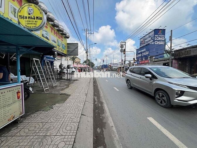 Nhà Mặt Tiền Đường Nguyễn Văn Bứa 10x60m 1 trệt 1 lửng 1 lầu