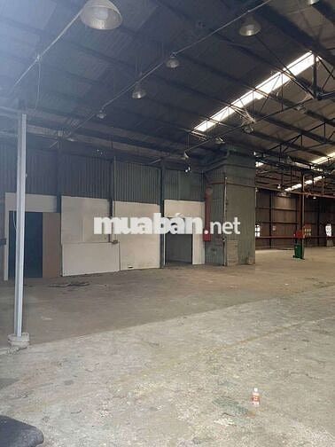 Xưởng cho thuê Đông Thạnh Hóc Môn DT 2000m giá 80tr có pccc