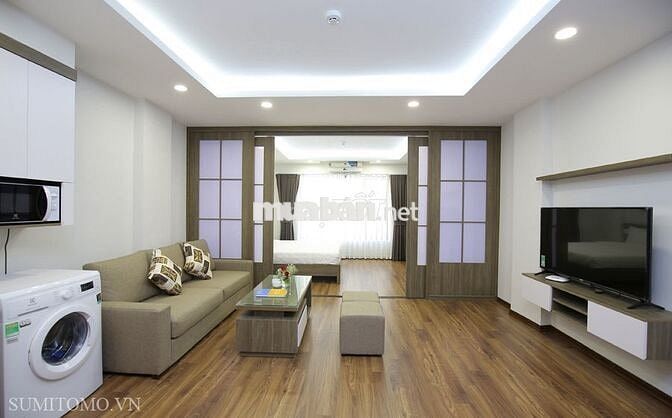 CHO THUÊ CĂN HỘ DỊCH VỤ CAO CẤP 1 PHÒNG NGỦ – PHỐ ĐÀO TẤN, BA ĐÌNH