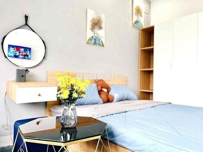 Cho Thuê Căn 1 Phòng Ngủ Ban Công 40m2_Full NT Đường Cô Giang Quận 1