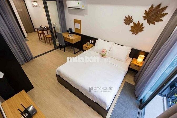 📌CHO THUÊ CĂN HỘ BÙI THỊ XUÂN Q.1🌿DẠNG 1 PHÒNG NGỦ BALCONY 40M2