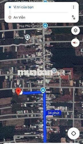 NỀN THỔ CƯ SÁT KCN GIANG ĐIỀN, SÁT ỦY BAN XÃ AN VIỄN  GIÁ CHỈ 8XXTR