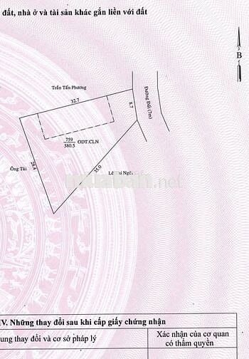 ĐẤT TƯƠNG BÌNH HIỆP – TDM  DT: 6,7 x 35, nở hậu 28,4m