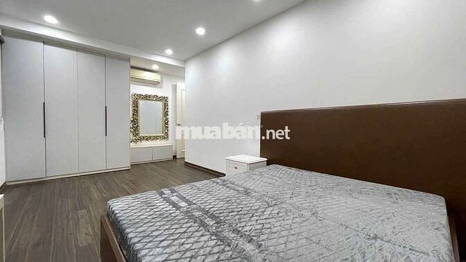 Cho thuê căn hộ 155m2, 4PN, 2VS, đầy đủ nội thất