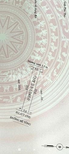 Bán đất phân lô khu dân cư chợ Vàng Thanh Sơn Phú Thọ