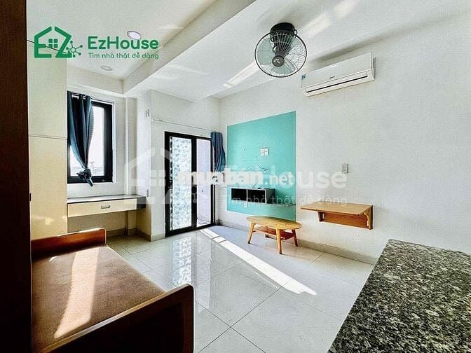 CHO THUÊ STUDIO BAN CÔNG FULL NỘI THẤT KẾ BÊN ĐH HUIT - HỒ ĐẮC DI