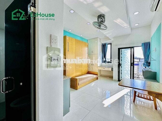 CHO THUÊ STUDIO BAN CÔNG FULL NỘI THẤT KẾ BÊN ĐH HUIT - HỒ ĐẮC DI
