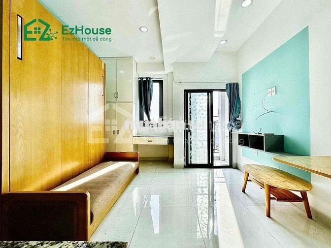 CHO THUÊ STUDIO BAN CÔNG FULL NỘI THẤT KẾ BÊN ĐH HUIT - HỒ ĐẮC DI