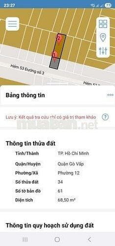Mặt tiền đường số . Đường thông 3 đường lớn
