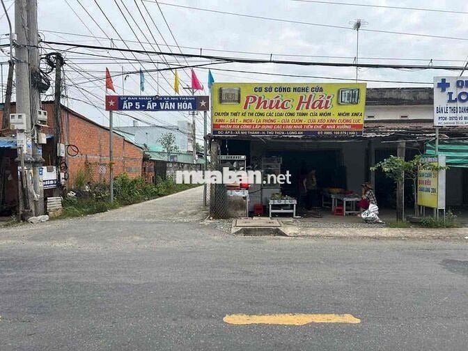 124m2 thổ cư 100% , giá : 659tr , nhị thành - thủ thừa - long an