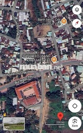ĐẤT HIỆP AN – TDM  DT: 12 x 40m (nở hậu 13,39m) = 500m²