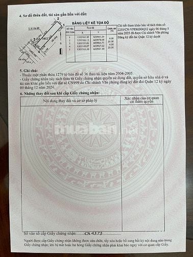 Dự Án Mới Ra Sổ Thạnh Xuân 25. DT: 4 x 20m2. Giá:(4.15)tỷ