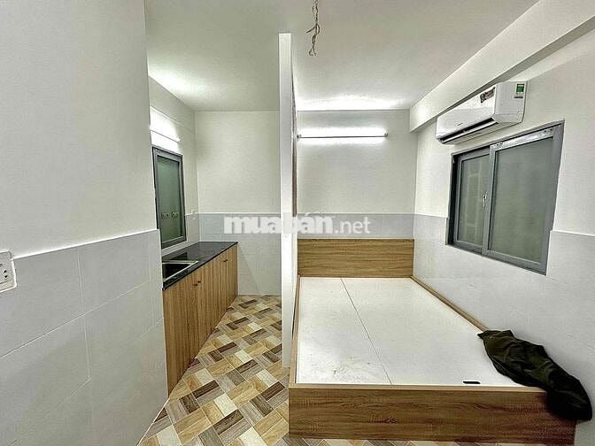 TRỐNG SẴN 1 PHÒNG STUDIO MỚI XÂY NGAY NGÃ TƯ BỐN XÃ - LÊ VĂN QUỚI