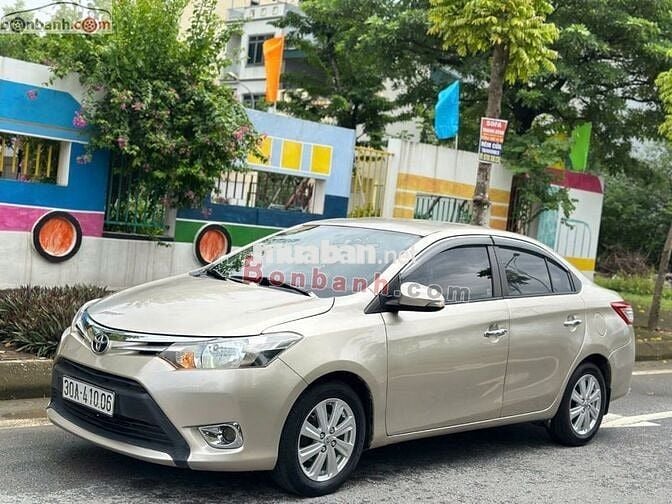 Toyota Vios 2014 1.5E - vàng đồng siêu đẹp