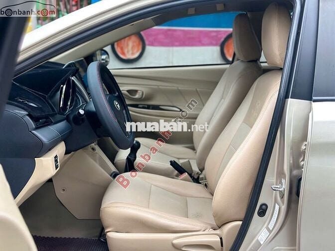 Toyota Vios 2014 1.5E - vàng đồng siêu đẹp