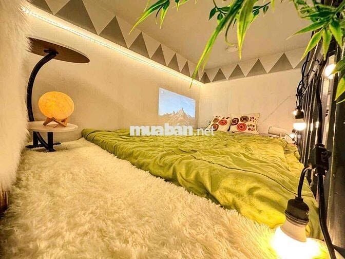 CHDV Gác Lững Cửa Sổ Thoáng Nội Thất Có Sẵn , Miễn Phí Xe
