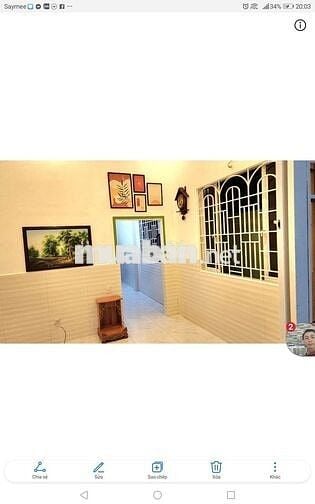 NHÀ HẺM XE HƠI 105,2M2 MỚI ĐẸP 3PN ĐÀO TÔNG NGUYÊN NGAY KHO C
