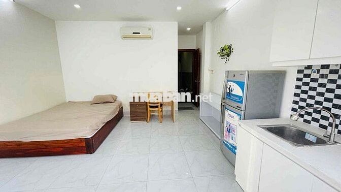 CHÍNH CHỦ CHO THUÊ STUDIO BAN CÔNG NGAY ĐỀ THÁM FULL TIỆN NGHI