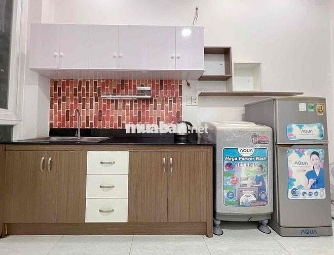 Căn hộ 1PN 40m2 có máy giặt riêng tại Xô Viết Nghệ Tĩnh Bình Thạnh