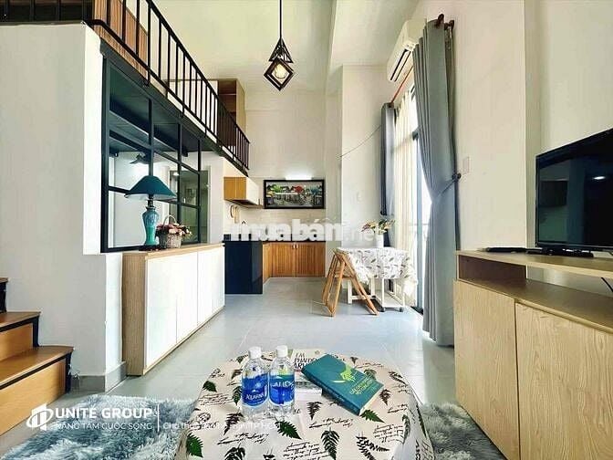 Cho thuê căn hộ Duplex bancon Lý Phục Man Quận 7