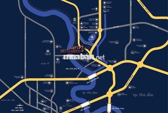 Cần tiền bán gấp căn hộ 2pn 73m2 dự án 3 mặt sông đang hot