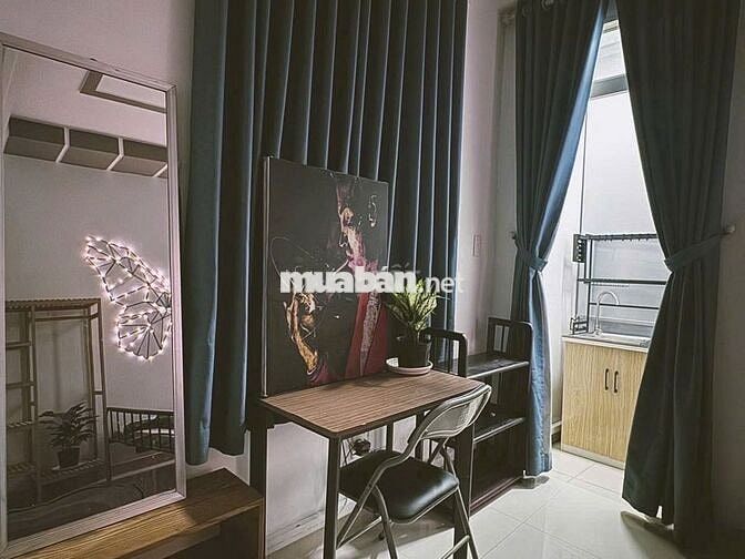 Phòng Trọ Studio Cao Cấp - Phú Nhuận - TP HCM. Đầy đủ nội thất