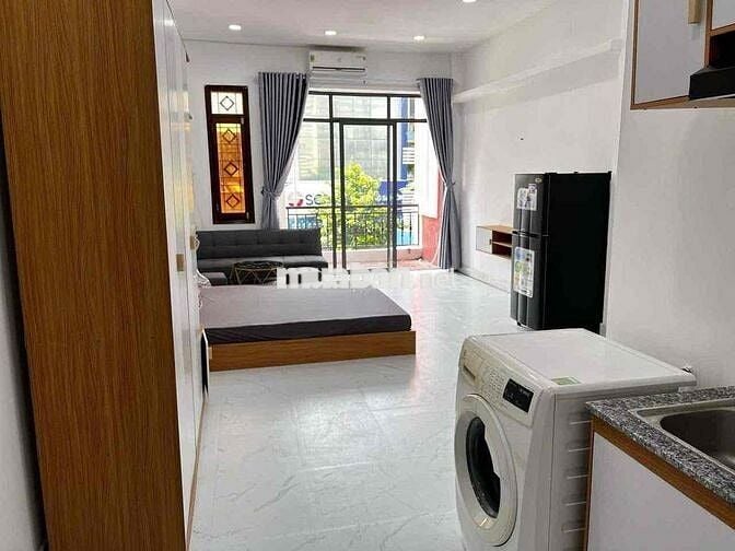 TRỐNG SẴN CĂN STUDIO BAN CÔNG 35M2 CÓ MÁY GIẶT RIÊNG GÀN VẠN HẠNH MALL
