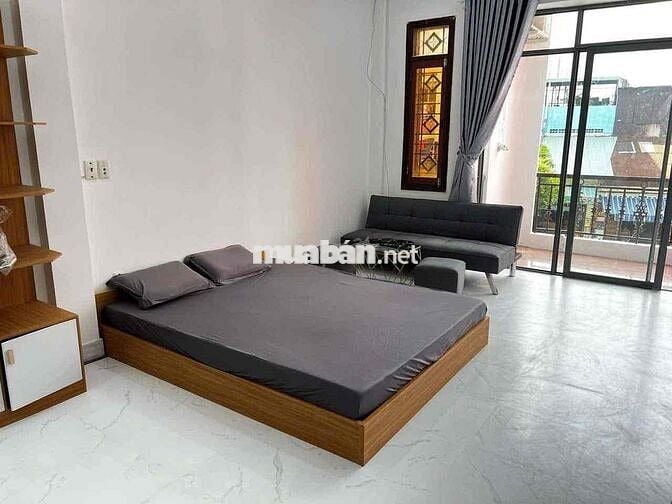TRỐNG SẴN CĂN STUDIO BAN CÔNG 35M2 CÓ MÁY GIẶT RIÊNG GÀN VẠN HẠNH MALL
