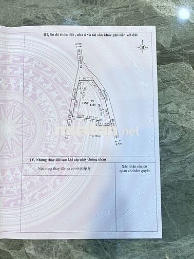 Bán đất tỉnh Phú Thọ. 1315m2. Gia đình kẹt tiền, bán rẻ hơn thị trường