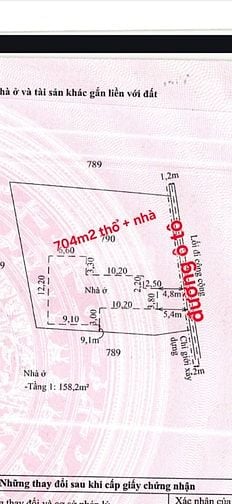 1,626m2, có 704 thổ +922V + nhà lai, đường XH, Long Khê, Cần Đước, LA