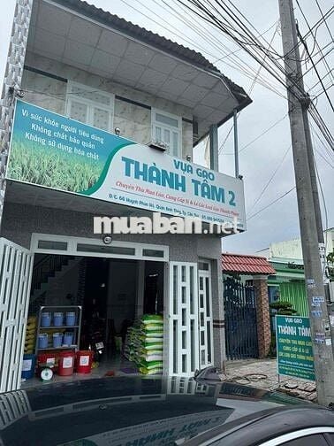 nhà 1 Trệt 1 lầu mặt tiền Đ Huỳnh Phan Hộ, QBinh Thuỷ,gần Sân Bay CThơ
