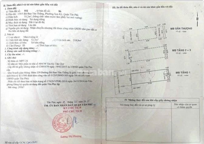 Bán nhà hẻm 139 Bờ Bao Tân Thắng đối diện siêu thị Aeon 