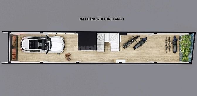 Nhà chính chủ 100% mặt phố Hoa Bằng có hè , xây mới 2025 ô tô 2 chiều 
