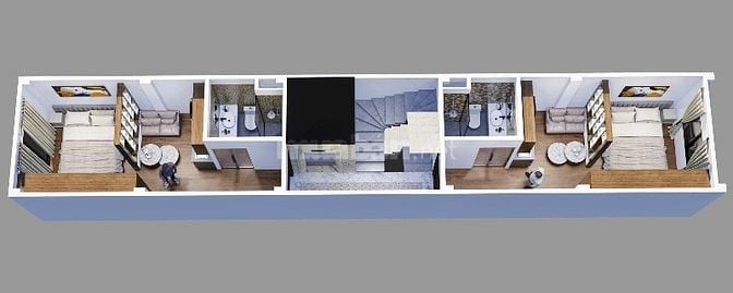 Nhà chính chủ 100% mặt phố Hoa Bằng có hè , xây mới 2025 ô tô 2 chiều 