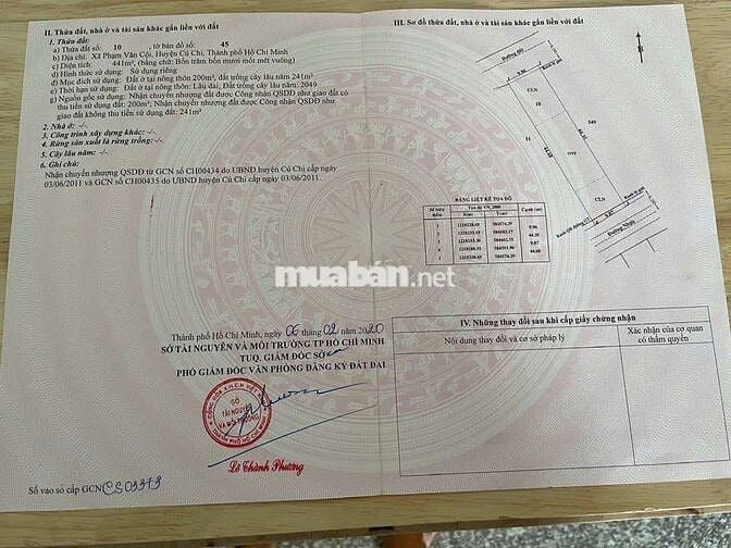 đất ở, có diện tích 500m2, mặt tiền đường số 490 (sổ hồng)
4,5 tỷ 500