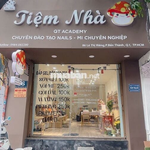 SANG NHƯỢNG TIỆM MẶT BẰNG – 86 Lê Thị Riêng, Quận 1