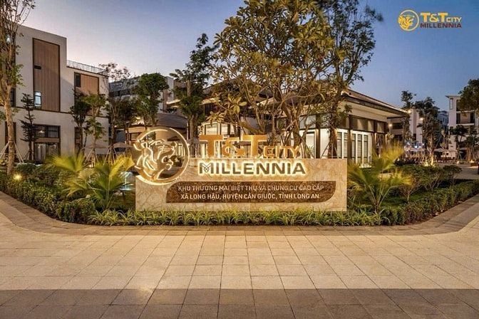 Bán nhiều đất nền đẹp khu dân cư T&T Milennia city Long Hậu, Cần Giuộc