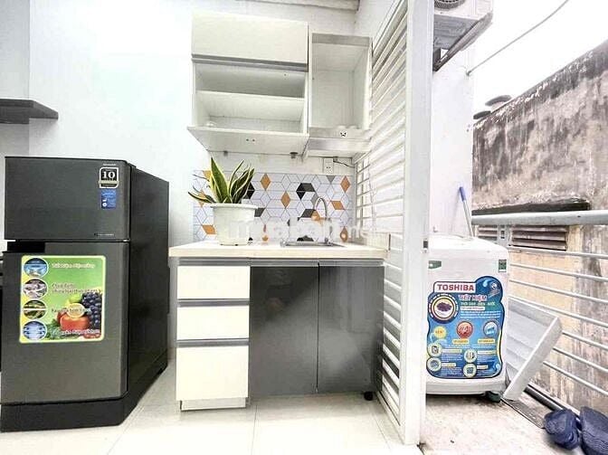 🏡 Căn Hộ Studio Ban Công Máy Giặt Riêng - Ngay Chợ Bà Chiểu - ĐH UEF