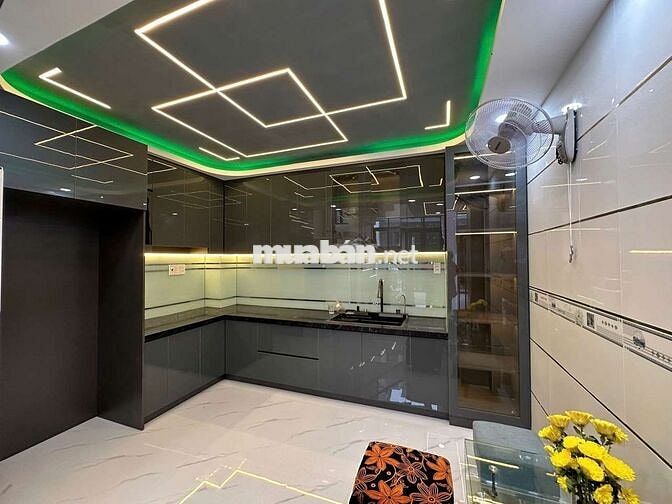 Nhà mới 100% trệt 3 lầu sân thượng hẻm Bình Trị Đông bình tân