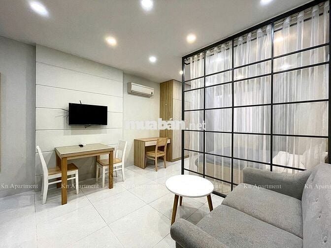 CĂN HỘ 1 PHÒNG NGỦ FULL NT 32M2 CỬA SỔ LỚN NGAY LÊ VĂN SỸ Q3 GIÁP Q1,