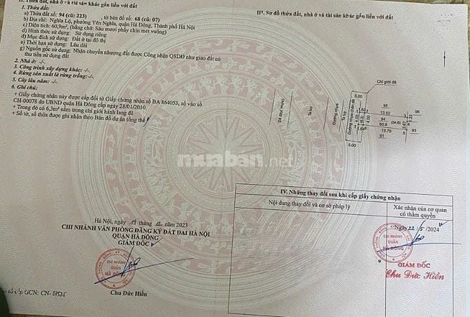 Em có lô đất tổ 5 Yên Nghĩa Hà Đông Hà Nội mặt tiền kinh doanh cần bán