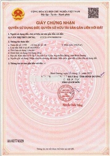 Bán đất trong KCN Becamex Bàu Bàng Sát Đường Tạo Lực cực ngon