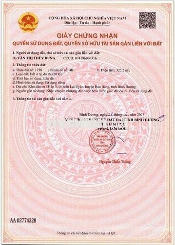 Bán đất trong KCN Becamex Bàu Bàng Sát Đường Tạo Lực cực ngon