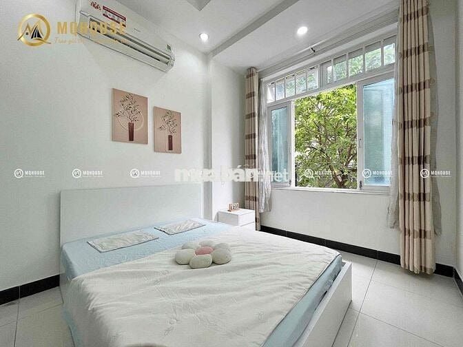 Studio ban công, máy giặt riêng, full NT mới ngay ETown, K300, 7 Hiền