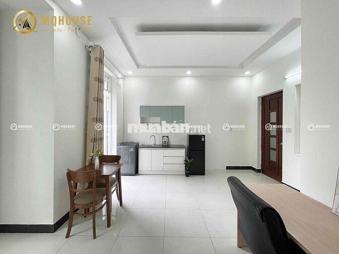 Studio ban công, máy giặt riêng, full NT mới ngay ETown, K300, 7 Hiền