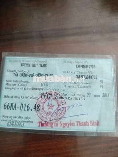 Cần bán chiếc cúp Việt Thái có giấy