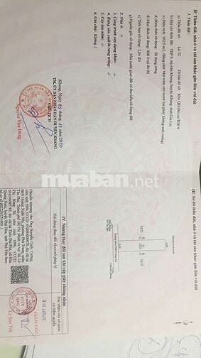 Cần tiền bán gấp lô đất đẹp giá bèo