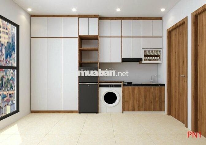 PKK thang máy, ban công, giường tầng 4 người ở Kim Mã, giá chỉ 5.8 tr.