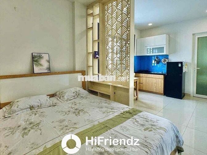 ✨CHO THUÊ CĂN HỘ 1PN BAN CÔNG, RỘNG 40M2, THANG MÁY, GẦN CẦU NVC Q5